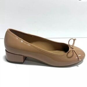 Steve Madden Tan  Women Patent Ballet Flats size 7